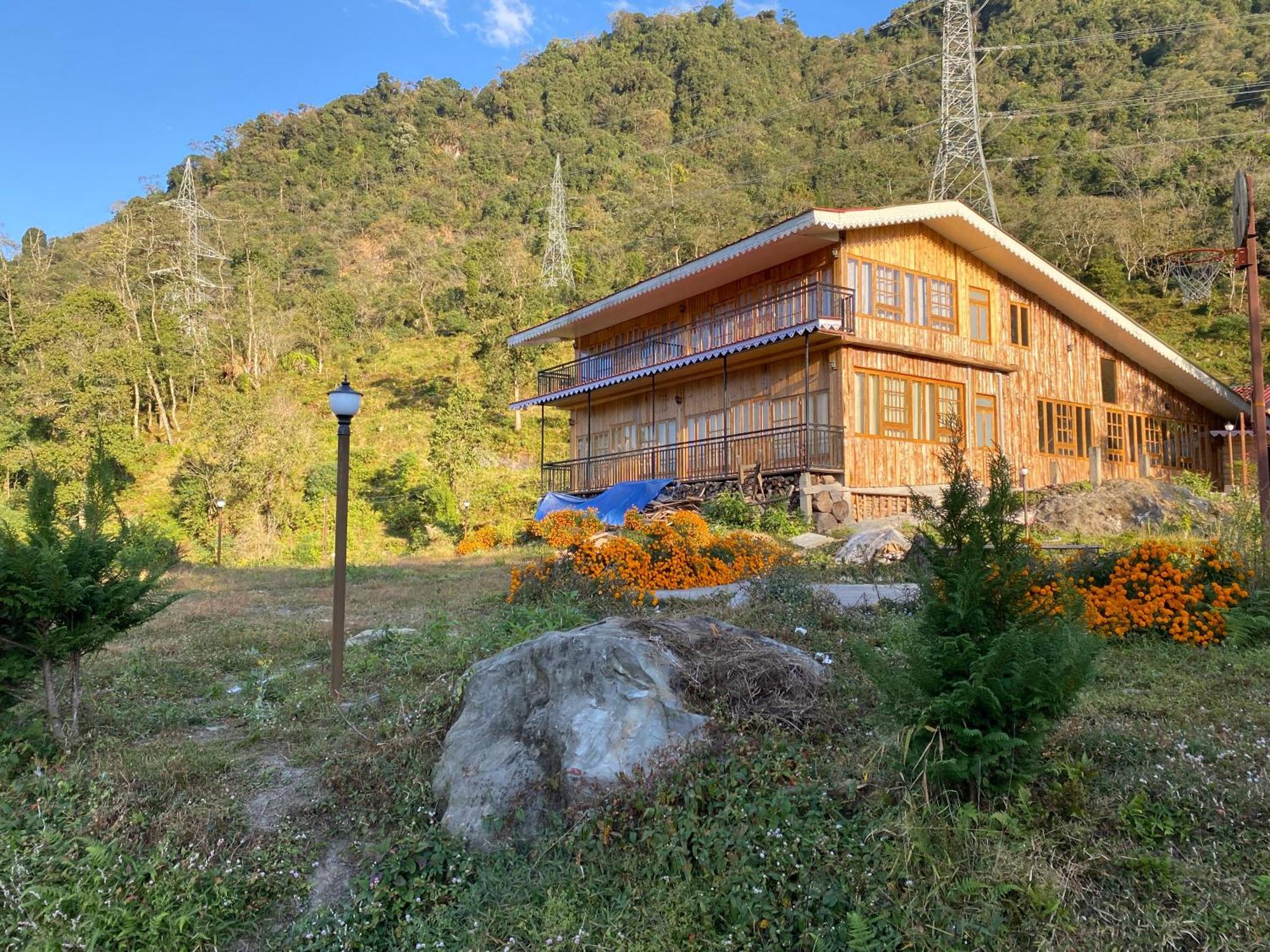 Bed and Breakfast Log Cabin In The Woods Gangtok Exteriér fotografie